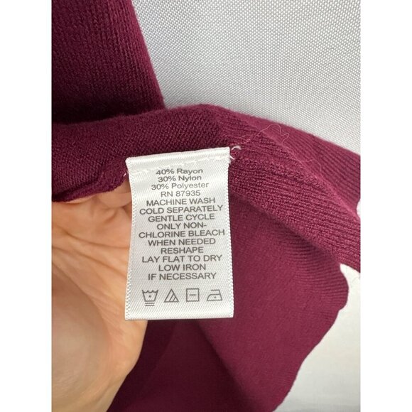 Susan Graver Womens Long Sleeve Open Front Cardigan Sweater Large - Picture 4 of 5